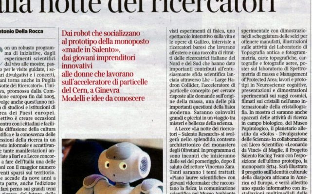 corriere del mezzogiorno 25 settembre 2014