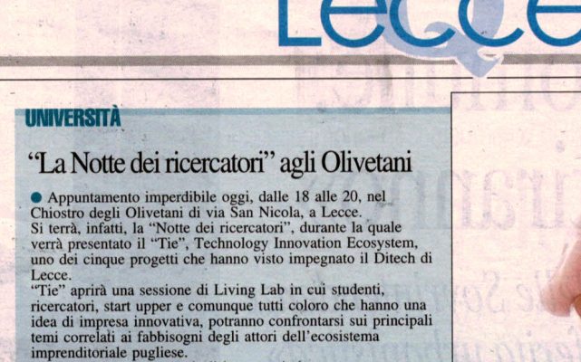 quotidiano 26 settembre 14