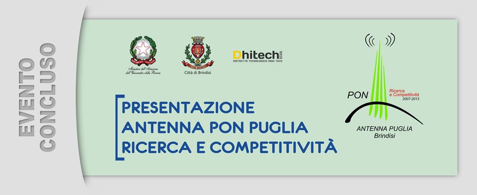 Presentazione Antenna Pon Puglia (08/05/2014)