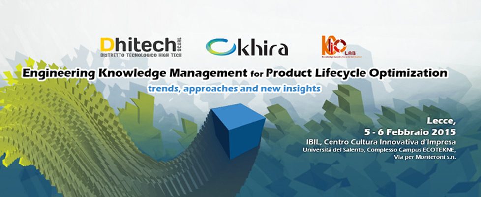 Dhitech-Engineering-Knowledge-Management-for-product-lifecycle-optimization-workshop-lecce-2015