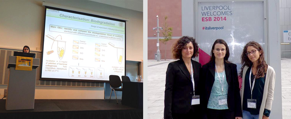 LIVERPOOL: RINOVATIS ALLA CONFERENZA EUROPEA SUI BIOMATERIALI