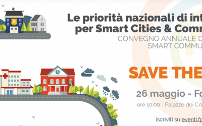 CONVEGNO ANNUALE DEL CLUSTER SMART COMMUNITIES TECH – “Le priorità nazionali di intervento per Smart Cities & Communities”