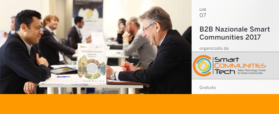 B2B Nazionale Smart Communities 2017