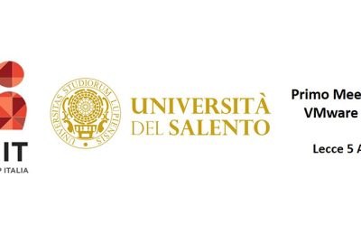 Primo Meeting VMWare – Lecce, 5 Aprile 2018
