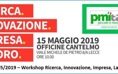 Workshop Ricerca, Innovazione, Impresa, Lavoro