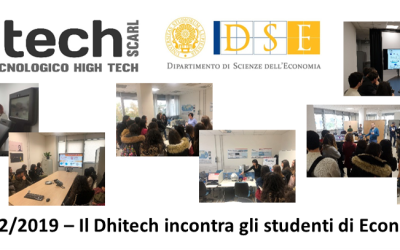 Il Dhitech incontra gli studenti di Economia dell’Università del Salento