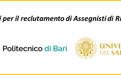 Bandi per il reclutamento di Assegnisti di Ricerca