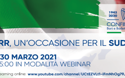 Webinar “PNRR un’occasione per il Sud” – 30 Marzo 2021