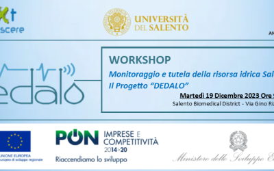 Workshop finale Progetto DEDALO – Lecce 19/12/2023