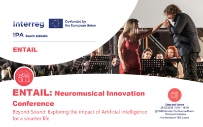 Project ENTAIL: Neuromusical Innovation conference – Beyond Sound: Exploring the impact of Artificial Intelligence for a smarter life
